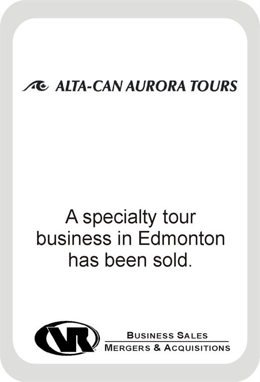 Alta-Can Tours business for sale